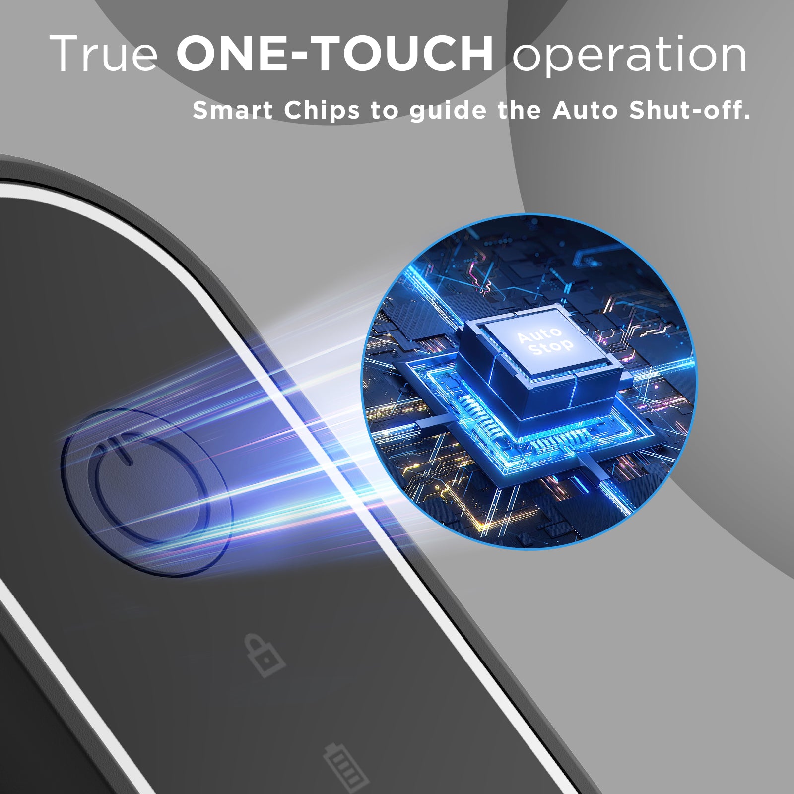 Turbo-Wall Mountable One Touch Can Opener