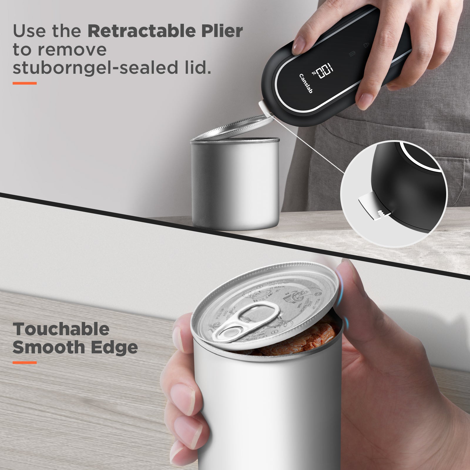 Turbo-Wall Mountable One Touch Can Opener